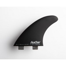 Quillas Surf Feather Fins Dual Tab Negras